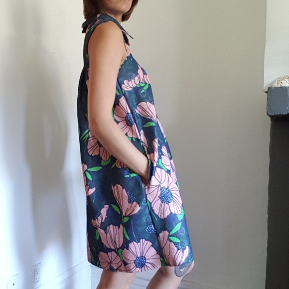 50's Style H&M Tent Dress w. Pockets - Picture 4 of 4